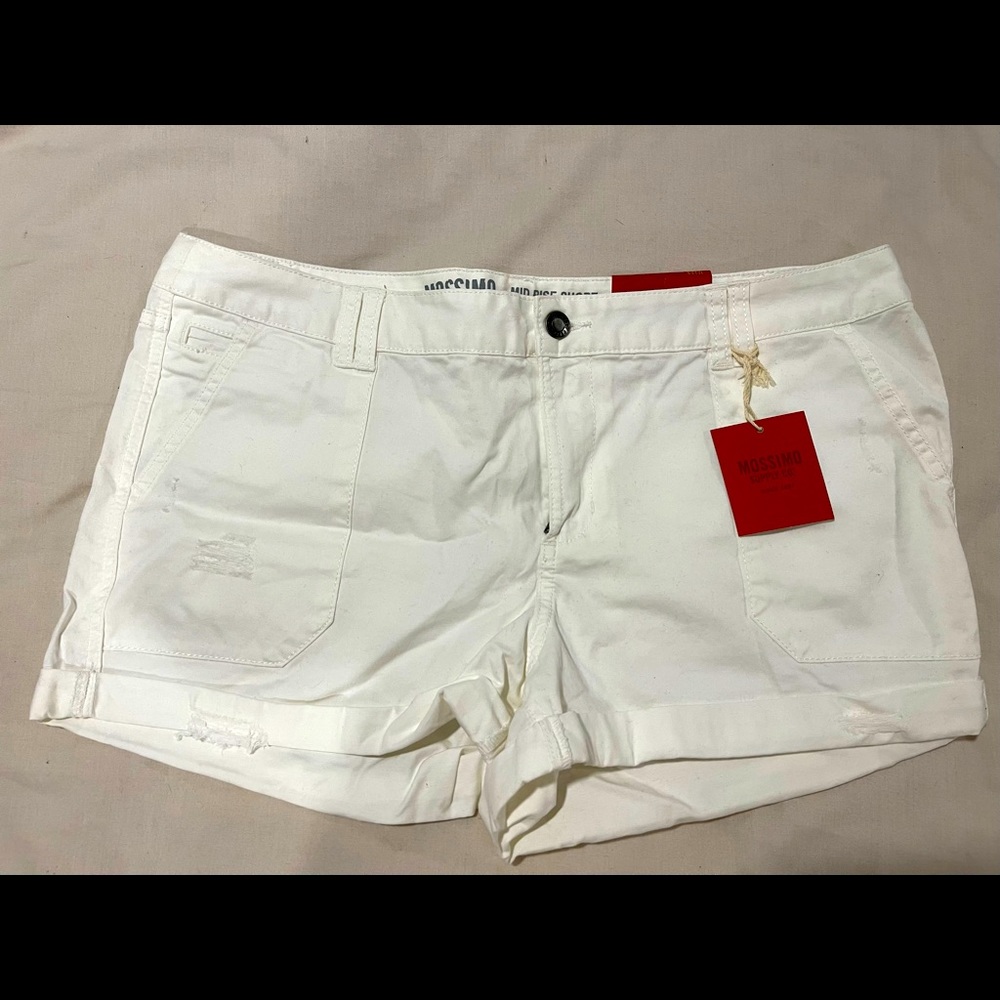 White Shorts